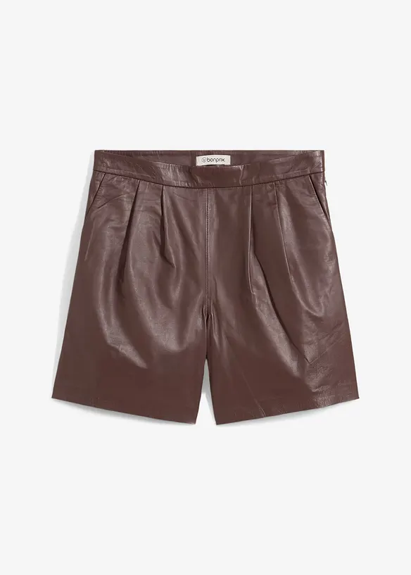 Leren broek van nappaleer, bonprix
