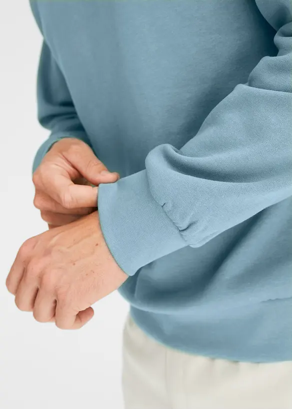 Sweater met troyer kraag, bonprix