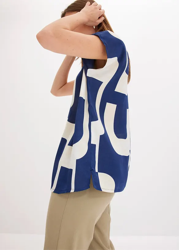 Satijnen tuniekblouse, bonprix
