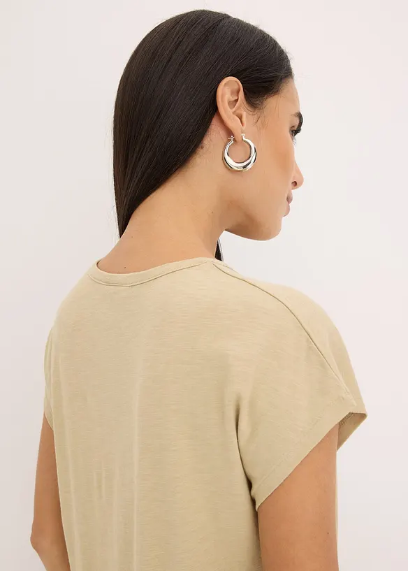 Shirt in linnenlook, bonprix