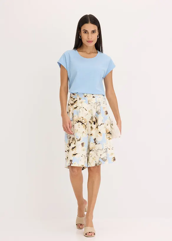 Shirt in linnenlook, bonprix