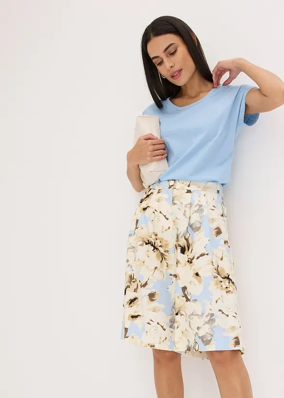 Shirt in linnenlook, bonprix