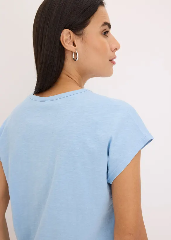 Shirt in linnenlook, bonprix