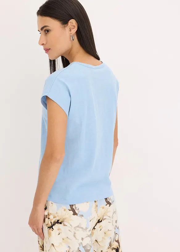 Shirt in linnenlook, bonprix