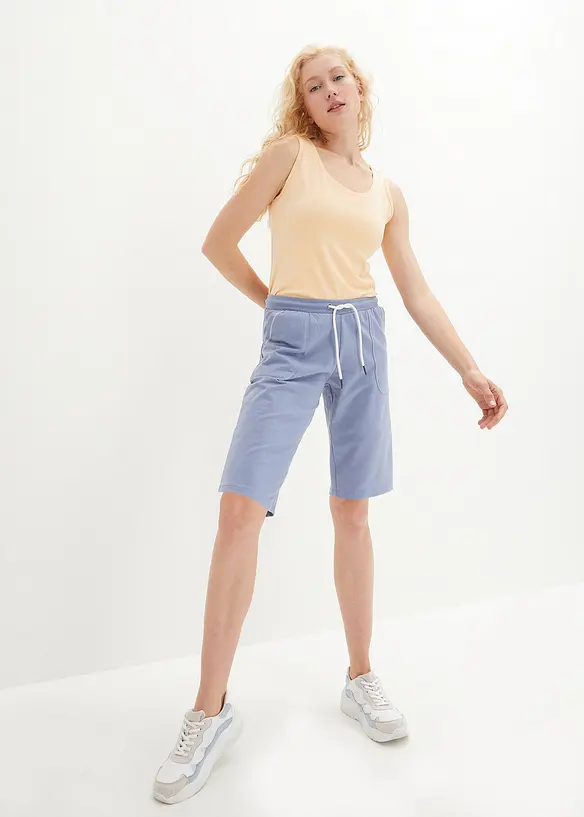 Sweat bermuda van katoen, bonprix