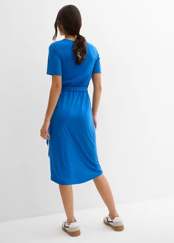 Aansluitende jersey jurk in een soepele viscosemix, bonprix