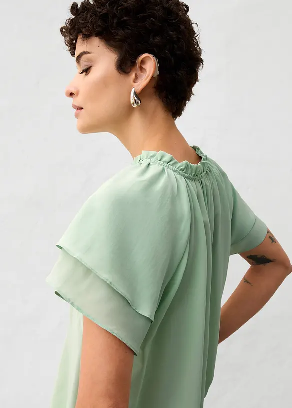 Tuniek met zijde, bonprix