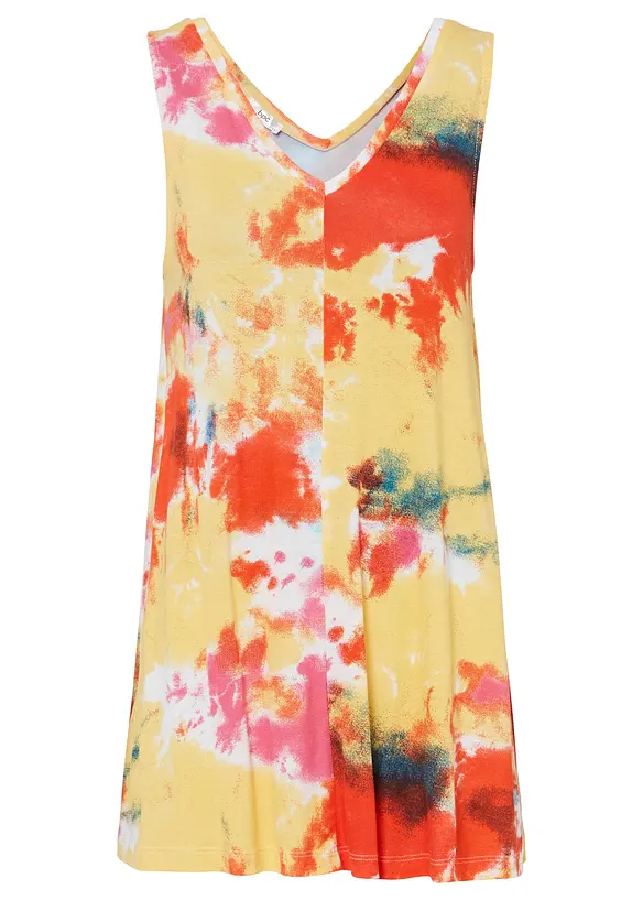 Lange top in een viscosemix, bonprix