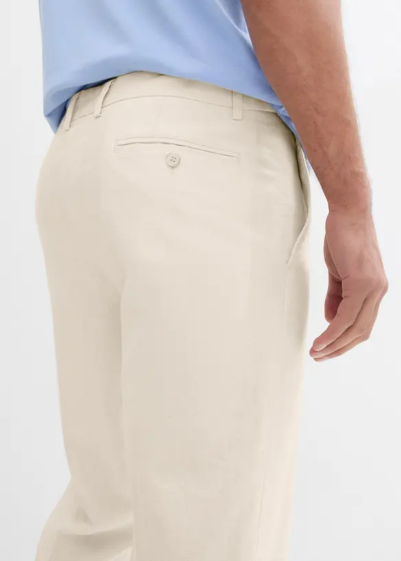 Linnen broek, regular fit, bonprix