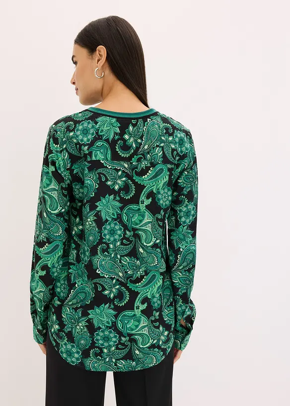 Tuniekblouse van soepele viscose, bonprix