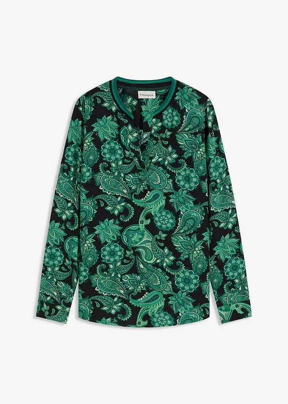 Tuniekblouse van soepele viscose, bonprix