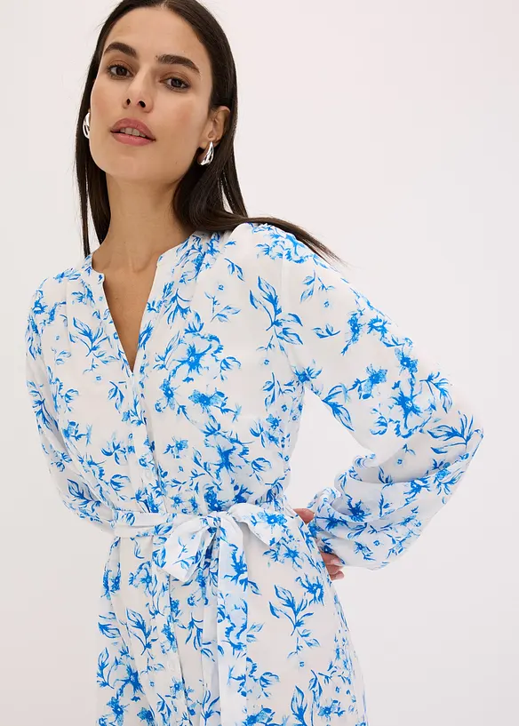 Gebloemde jurk, bonprix