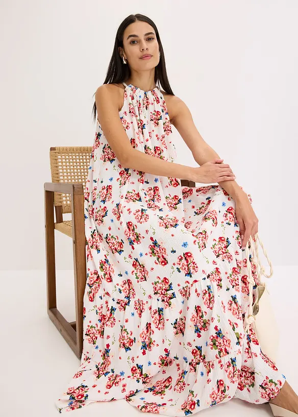 Gedessineerde maxi jurk, bonprix
