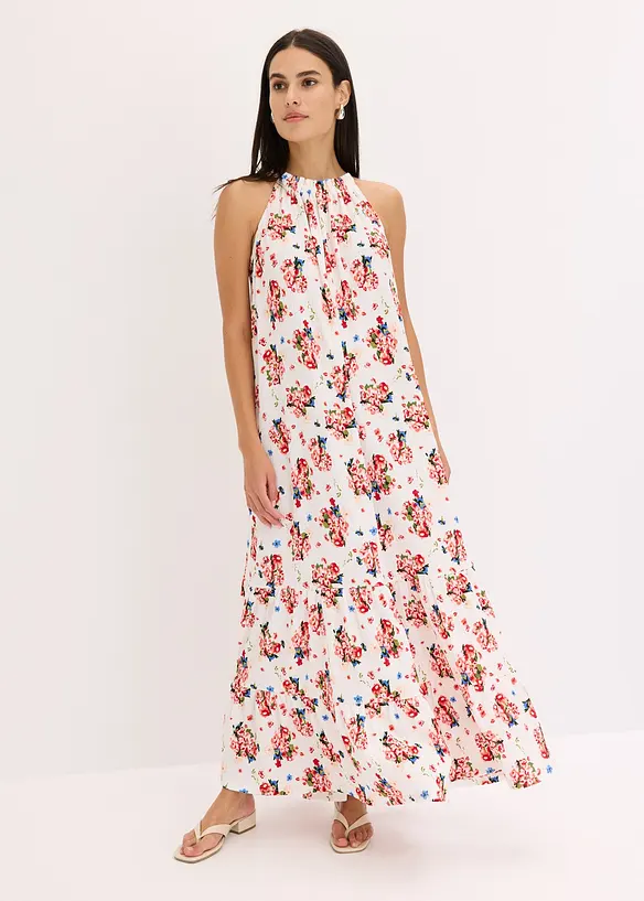 Gedessineerde maxi jurk, bonprix