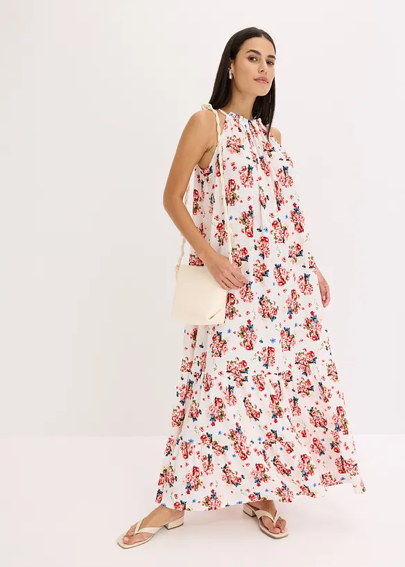 Gedessineerde maxi jurk, bonprix
