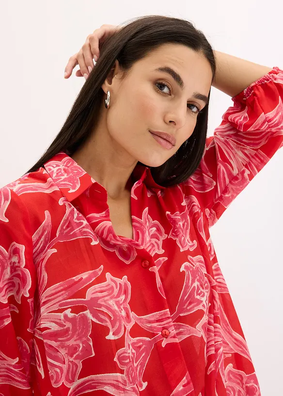 Gebloemde blouse, bonprix