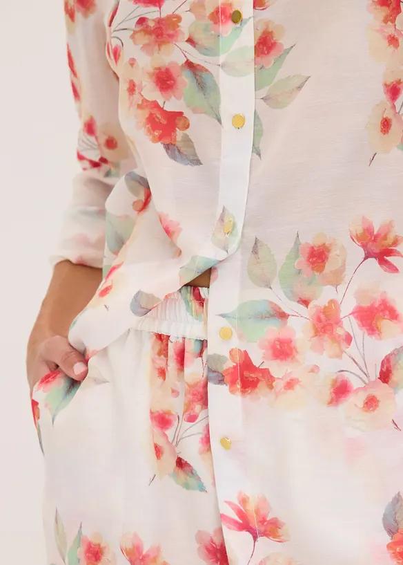 Gedessineerde blouse, bonprix