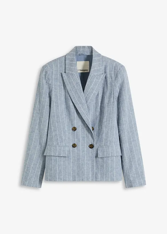 Blazer met linnen, bonprix