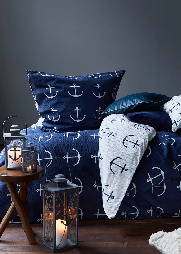 Lantaarn met anker (3-dlg. set), bonprix