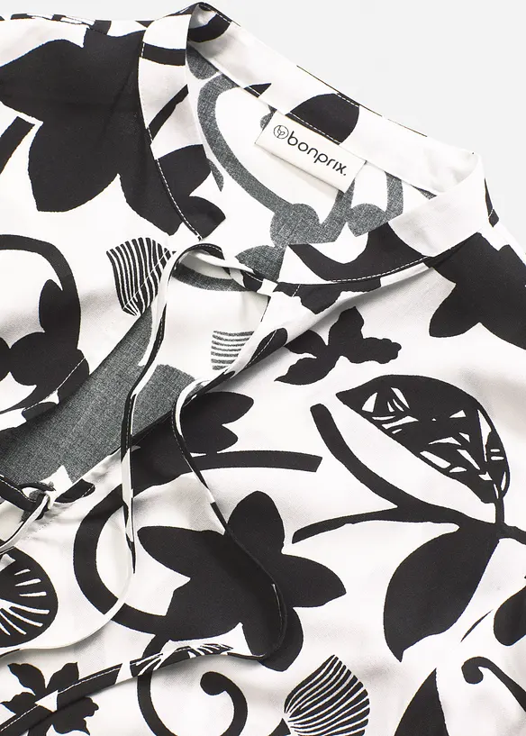 Kaftan jurk van soepele viscose, bonprix