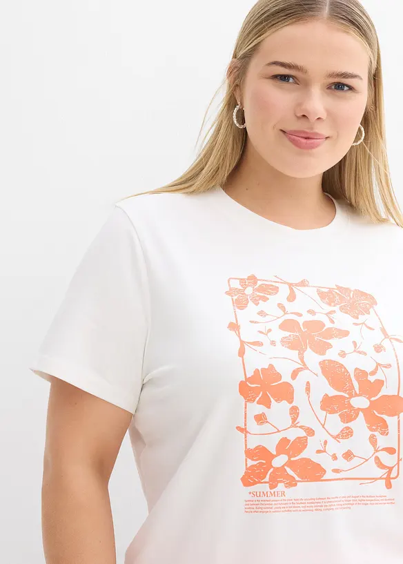T-shirt met placement-print, bonprix