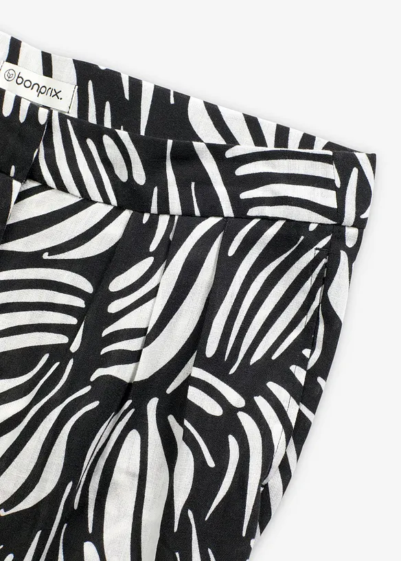 Palazzo broek met een comfortabele band, bonprix