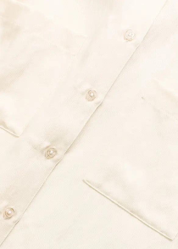 Overhemdblouse van een soepele Lyocellmix, bonprix