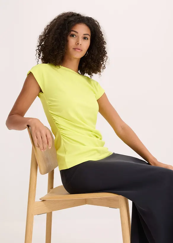 Katoenen shirt met stretch, bonprix