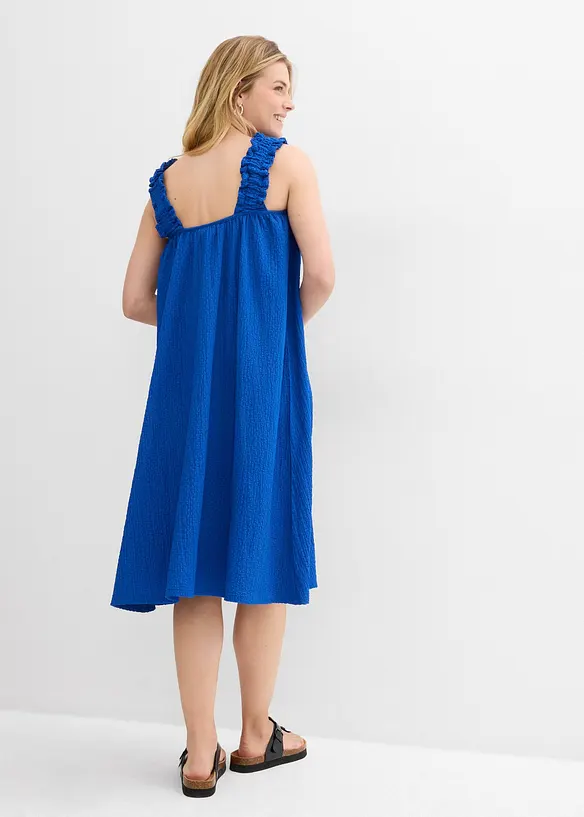 Jersey jurk van borken crepe, bonprix