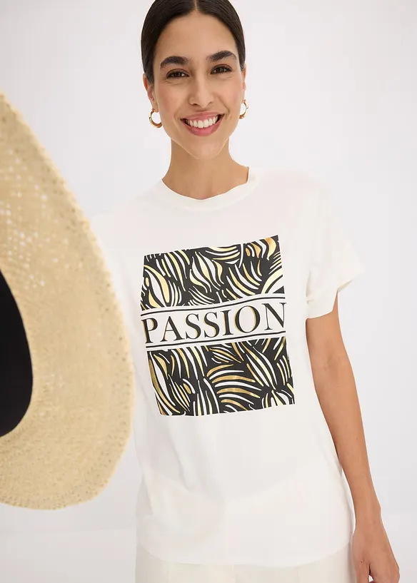 T-shirt met placement-print, bonprix