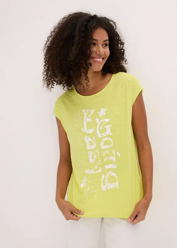Longshirt van biologisch katoen, bonprix