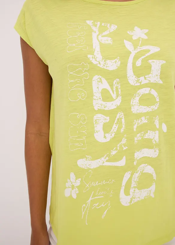 Longshirt van biologisch katoen, bonprix