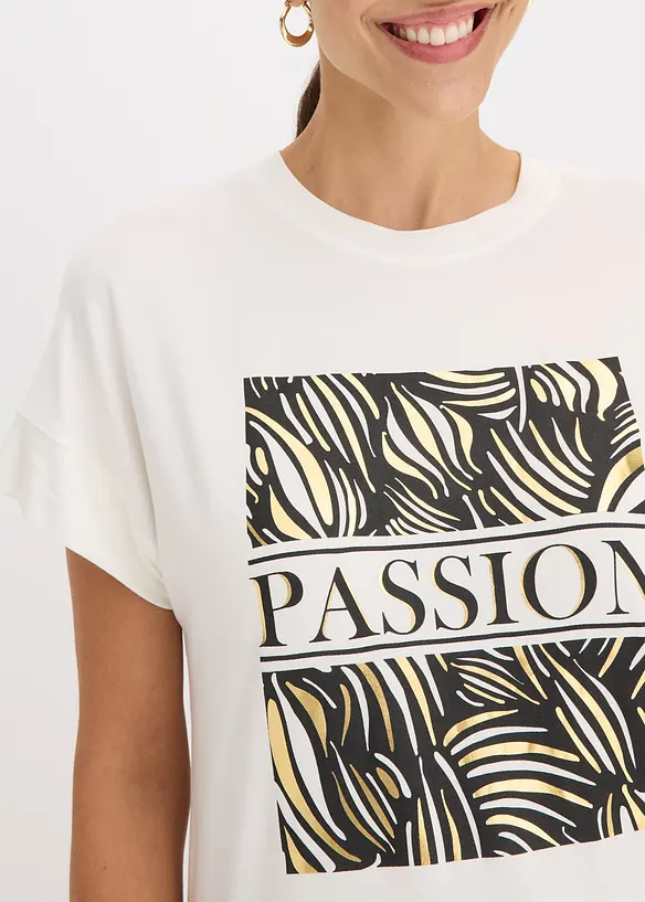T-shirt met placement-print, bonprix