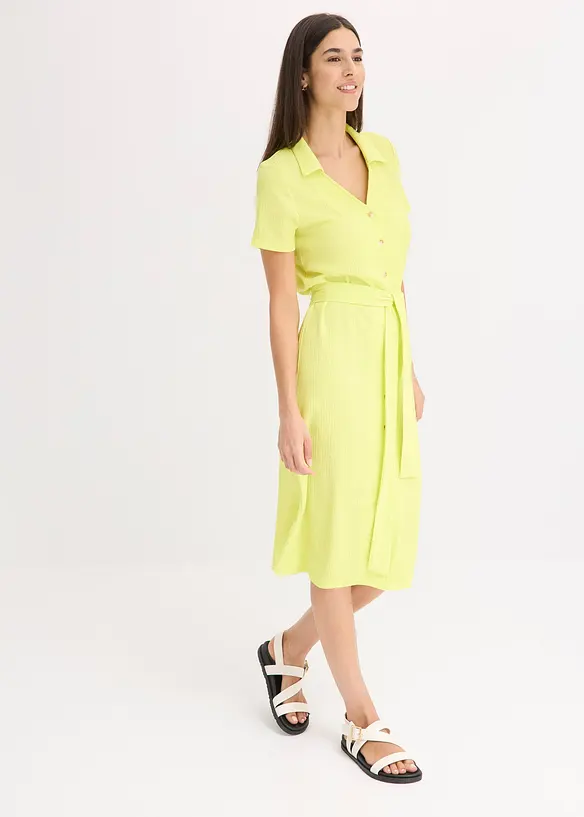 Jersey jurk van luchtige crèpe, bonprix