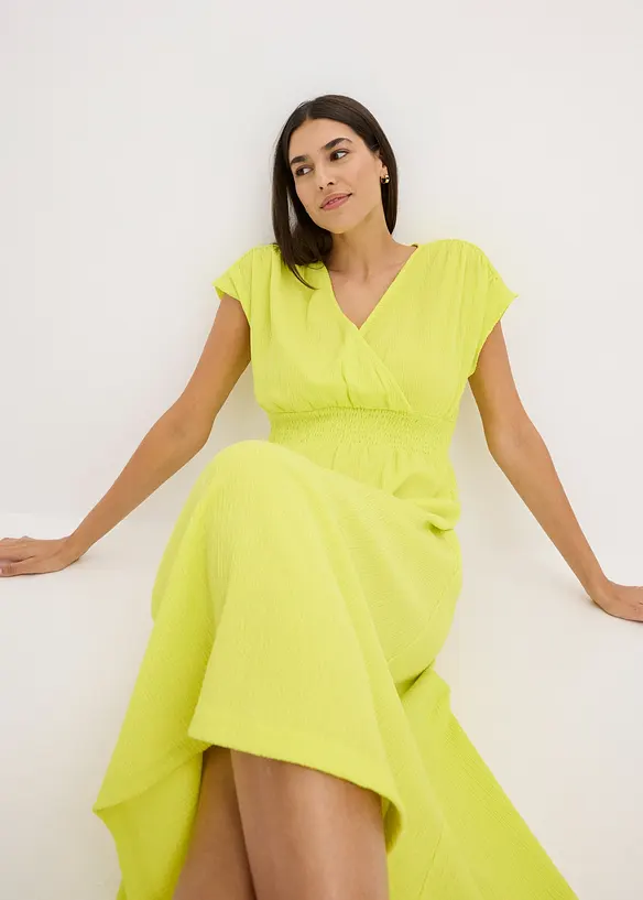 Jersey jurk van luchtige crèpe, bonprix