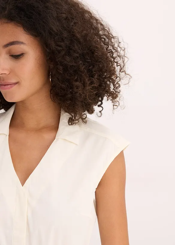 Jurk met strikceintuur, bonprix