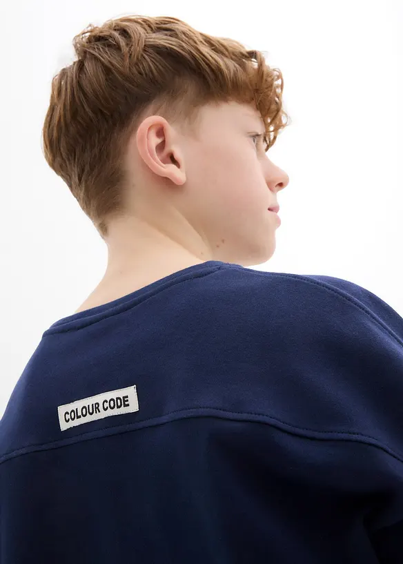 Overseized T-shirt met zwaar biologisch katoen, bonprix