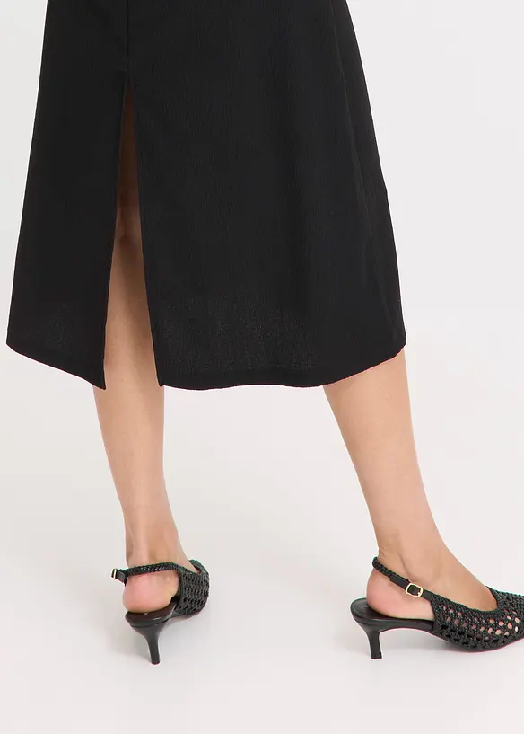 Jersey jurk met cut-outs, bonprix