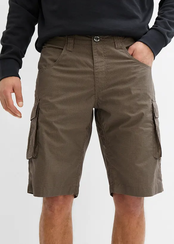 Cargo bermuda van puur katoen, relaxed fit, bonprix