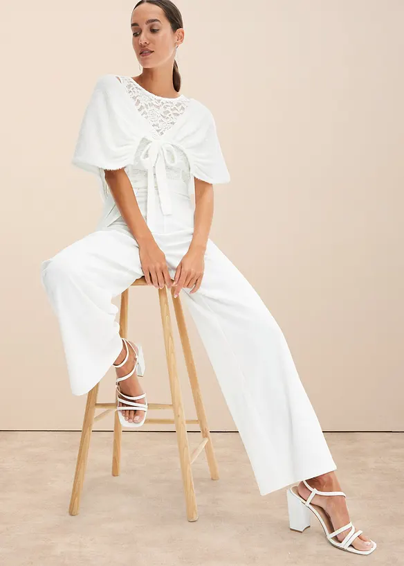 Jumpsuit voor de bruid, bonprix