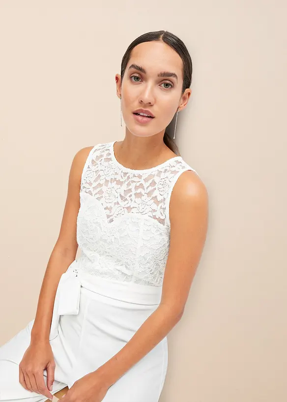 Jumpsuit voor de bruid, bonprix