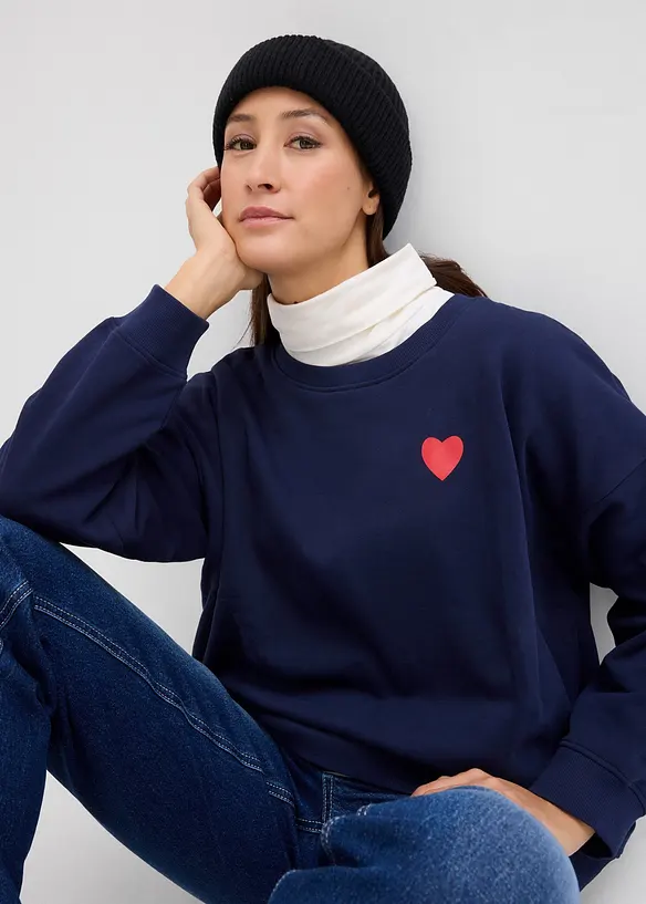 2-in-1 zwangerschapssweater/voedingssweater, bonprix