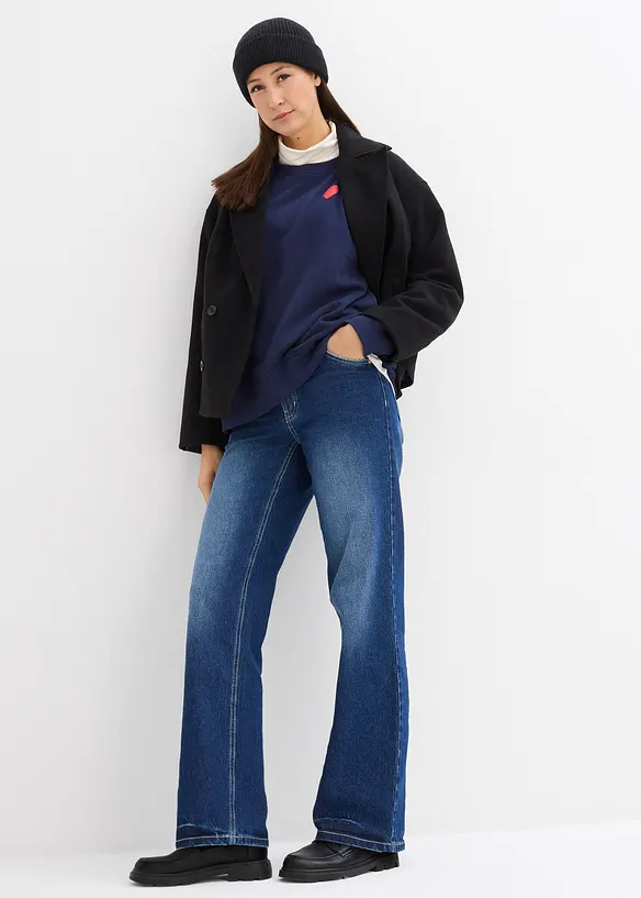 2-in-1 zwangerschapssweater/voedingssweater, bonprix