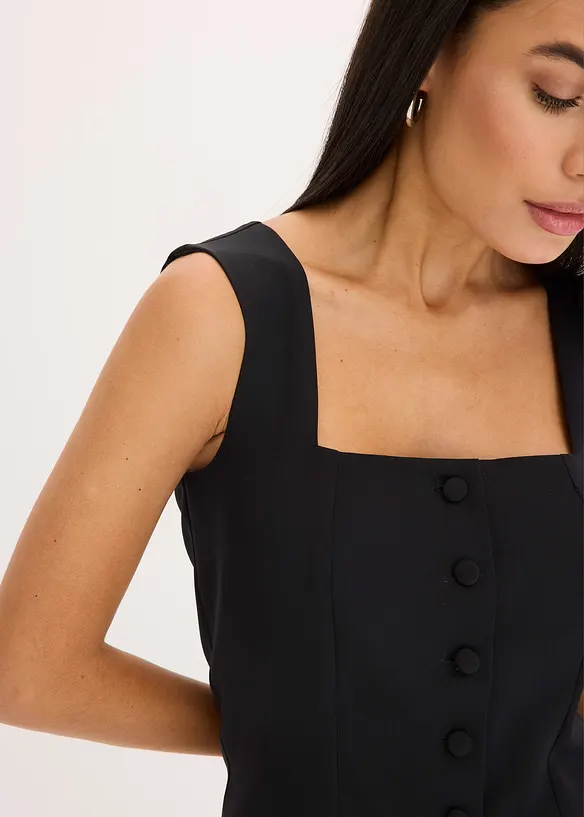 Blousetop met knopen, bonprix
