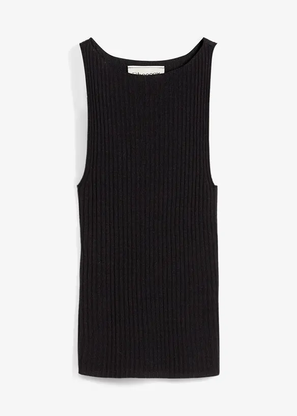 Gebreide top van een viscosemix, bonprix