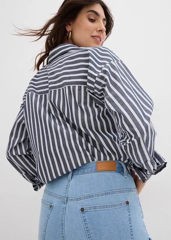 Mom jeans met high waist en stretch, bonprix