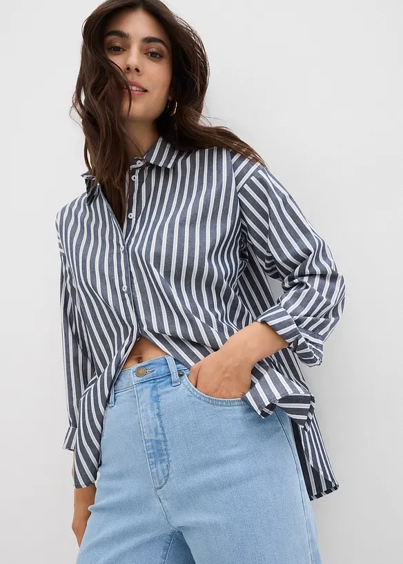 Mom jeans met high waist en stretch, bonprix