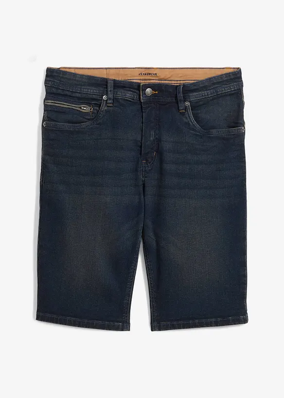 Stretch jeans bermuda, slim fit, bonprix