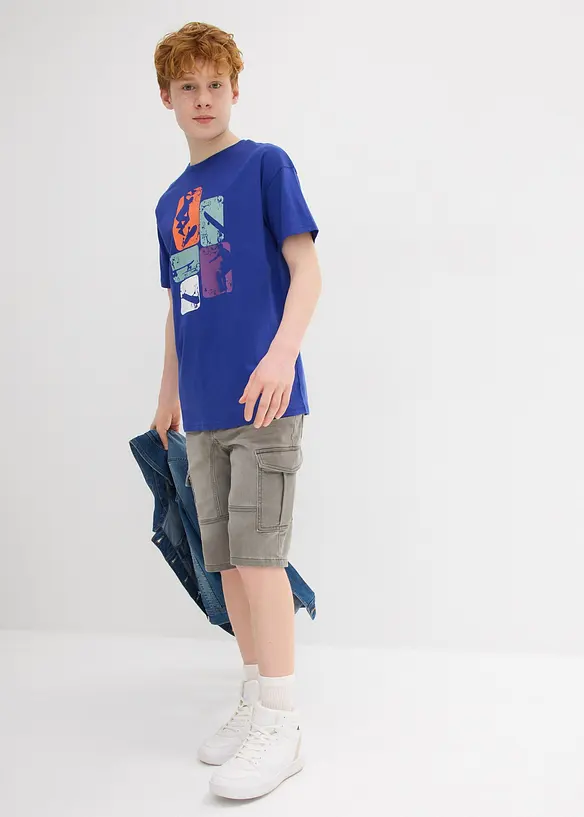 Jongens T-shirt van puur biologisch katoen, bonprix