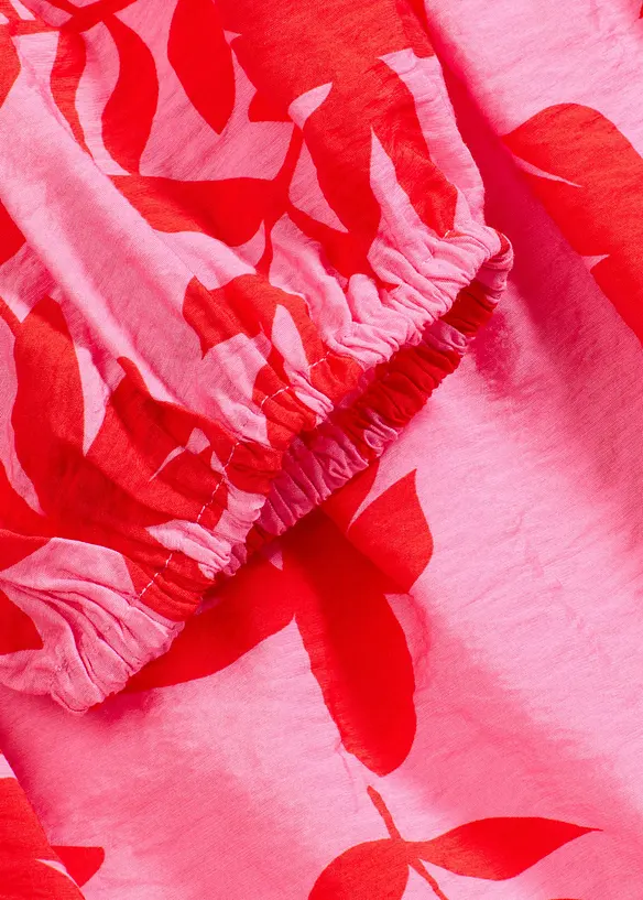 Gedessineerde Carmen blouse van een fijne viscosemix, bonprix